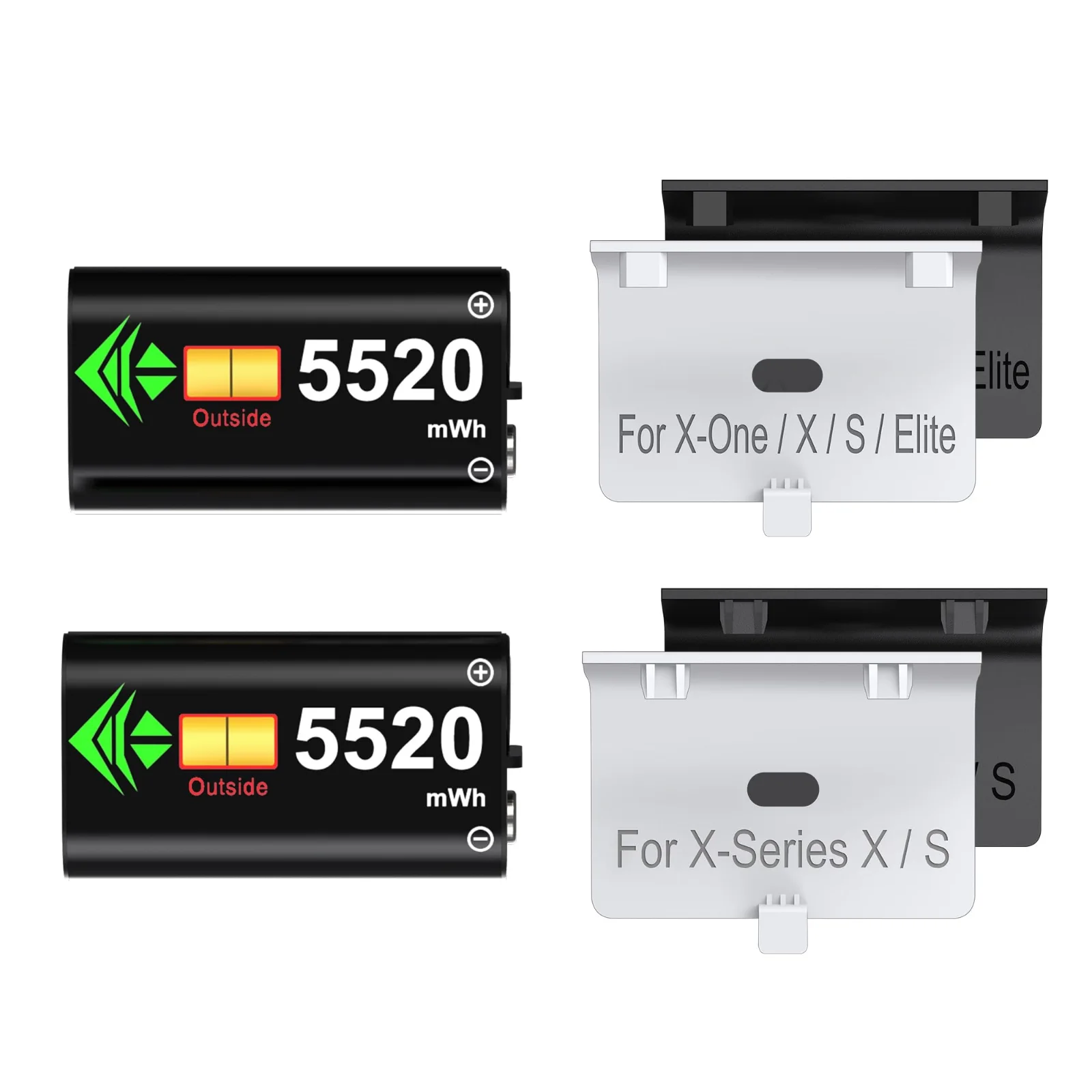 A100 Spare Battery Set, 2 × 5520 mWh, 2 packs, 5520 mWh