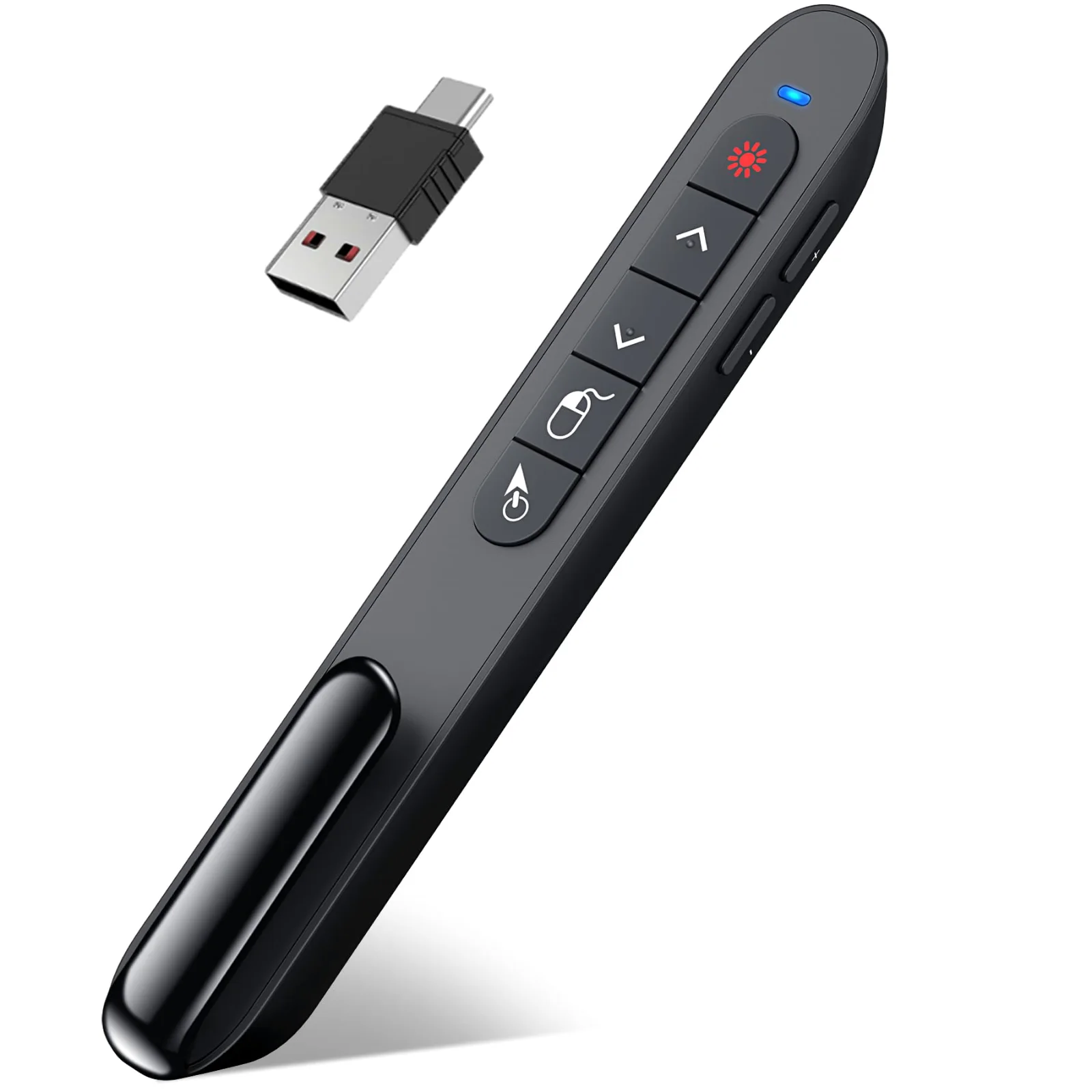 Rechargeable Air Mouse Presenter, Black