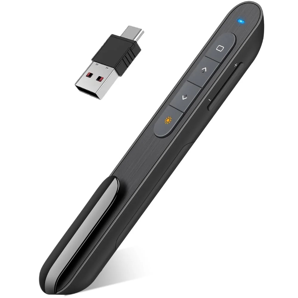 D-Series Dual-Connector Clicker, Black